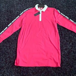 👚🌸🛍🎀NWT PINK TOMMY HILFIGER DRESS SZM